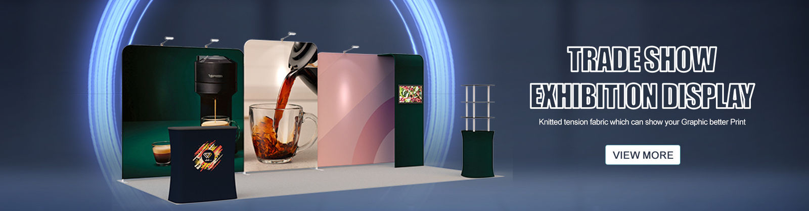 Affichage d'exposition de salon commercial