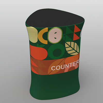 compteur portatif de magasin de 160g 230g Front Tension Fabric Pop Up pour l'expo