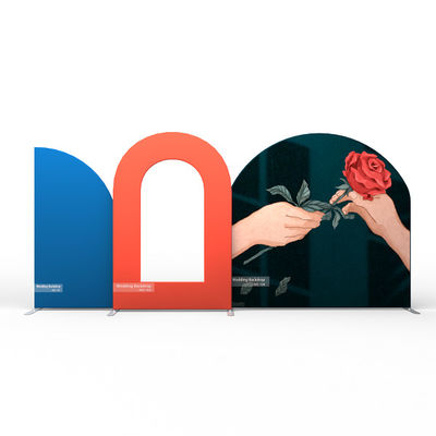 Contexte innovateur de noce imprimant la décoration de fond pour la réception de mariage
