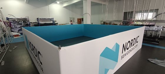 l'exposition du tissu 60IN de tension de 20ft tirent vers le haut des bannières que PSD sautent des bannières d'exposition