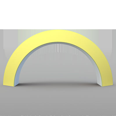 Bannière en aluminium de voûte de présentoir de voûte ronde d'impression fait sur commande pour l'événement de partie