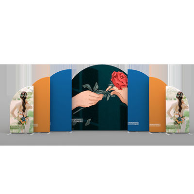 Les engagements que 7ft ont personnalisé épouser des contextes font la fête le mur de support de fond de décoration