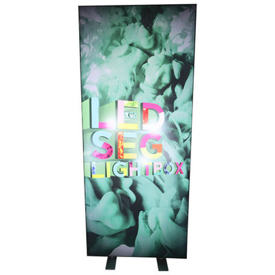 OIN droite d'affichage de tissu de tension du caisson lumineux 8ft de tissu de tension de 80mm SEG