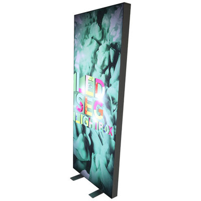 OIN droite d'affichage de tissu de tension du caisson lumineux 8ft de tissu de tension de 80mm SEG
