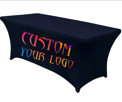 impression faite sur commande de nappe de polyester d'exposition d'événement de jet de Tableau de salon commercial de 4ft 6ft