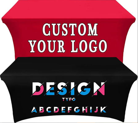 le polyester 250G sautent le tissu de couverture de Tableau de jet de Tableau de salon commercial avec l'ODM de logo