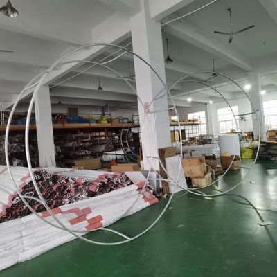 Signe accrochant conique 60in de bruit d'exposition de salon commercial pliable circulaire d'affichage