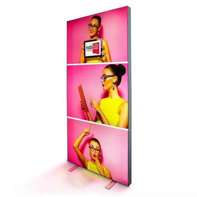 Le cadre en aluminium de caisson lumineux Frameless du textile SEG a mené le caisson lumineux 800x2000x80mm