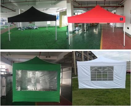 Tentes en aluminium de salon commercial avec le logo 10X15 10 x tente résistante de l'auvent 20