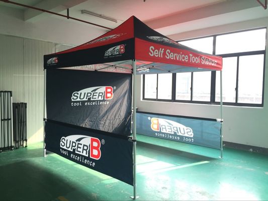Tentes en aluminium de salon commercial avec le logo 10X15 10 x tente résistante de l'auvent 20