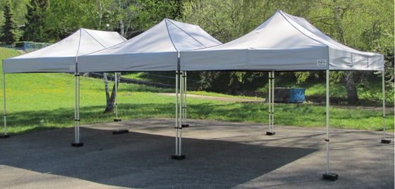 Tente pliable du belvédère 10x10 d'auvent réglable en aluminium d'arrière-cour pour le camping
