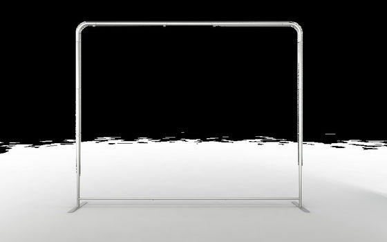contextes en aluminium de bannière d'événement de 2ft de salon commercial de support 85x200cm résistant de bannière