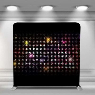 8x8 Photo Booth Décors Taie D'oreiller Tension Tissu Tube Stretch Tissu Affichage