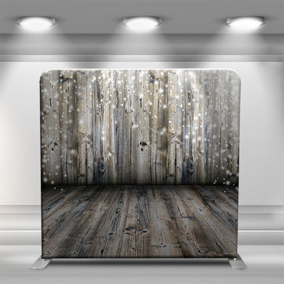 Contexte en aluminium 8ft de cabine de photo de tissu de tension de présentoir pour épouser l'événement