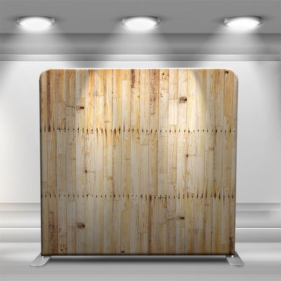 Contexte en aluminium 8ft de cabine de photo de tissu de tension de présentoir pour épouser l'événement