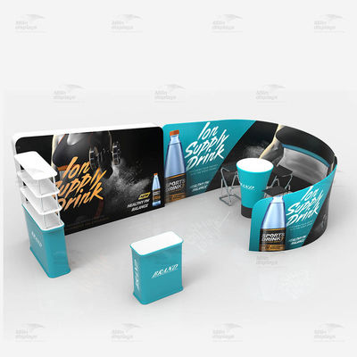affichage 10x20ft de cabine de salon commercial de support d'exposition de 3x6 M Aluminum Alloy Tube