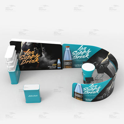 affichage 10x20ft de cabine de salon commercial de support d'exposition de 3x6 M Aluminum Alloy Tube